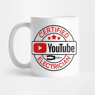 Certified YouTube Electrician Mug